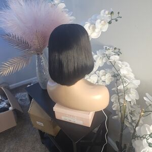 Sleek Black Bob Wig
